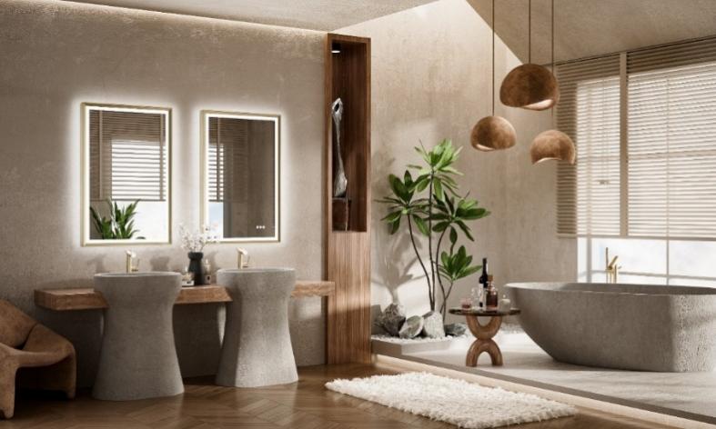 Embracing the Tetotehome Modern Organic Style in Your Bath Retreat