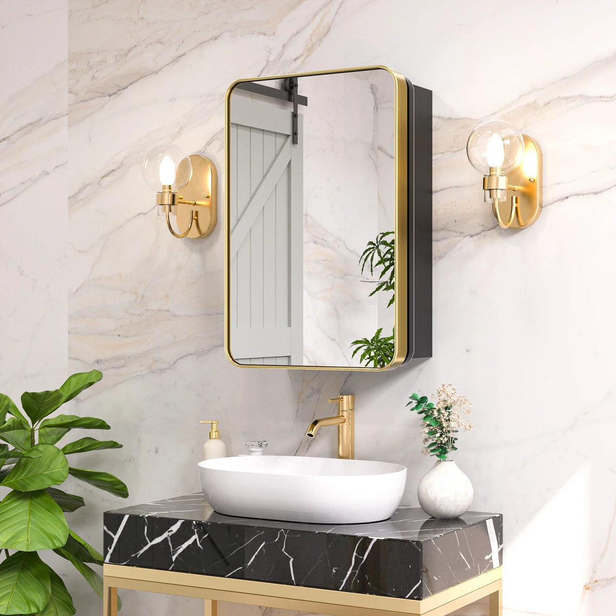 Designer's Choice: Stainless Steel Medicine Cabinet
