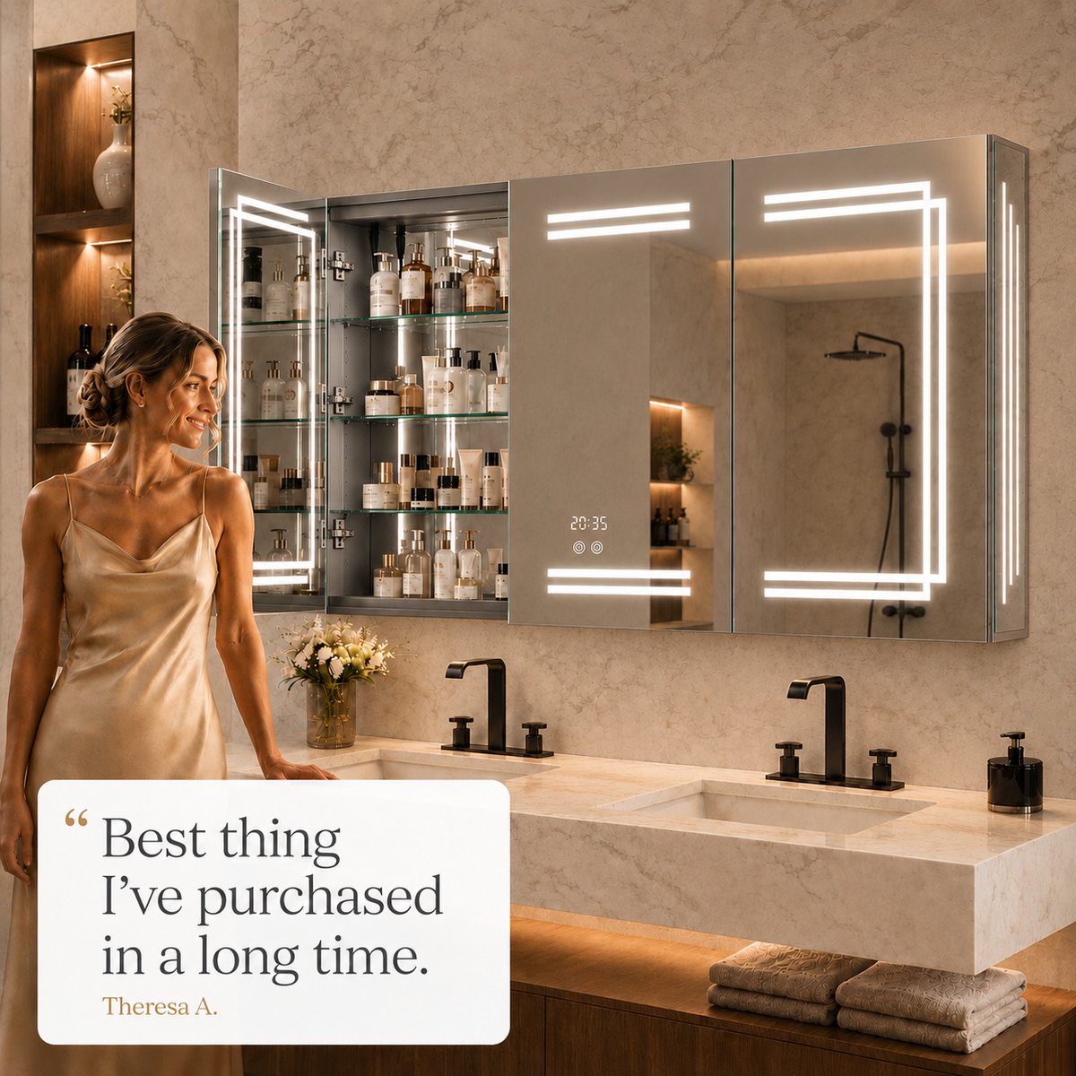 Best Bathroom Mirrors and Medicine Cabinets in California