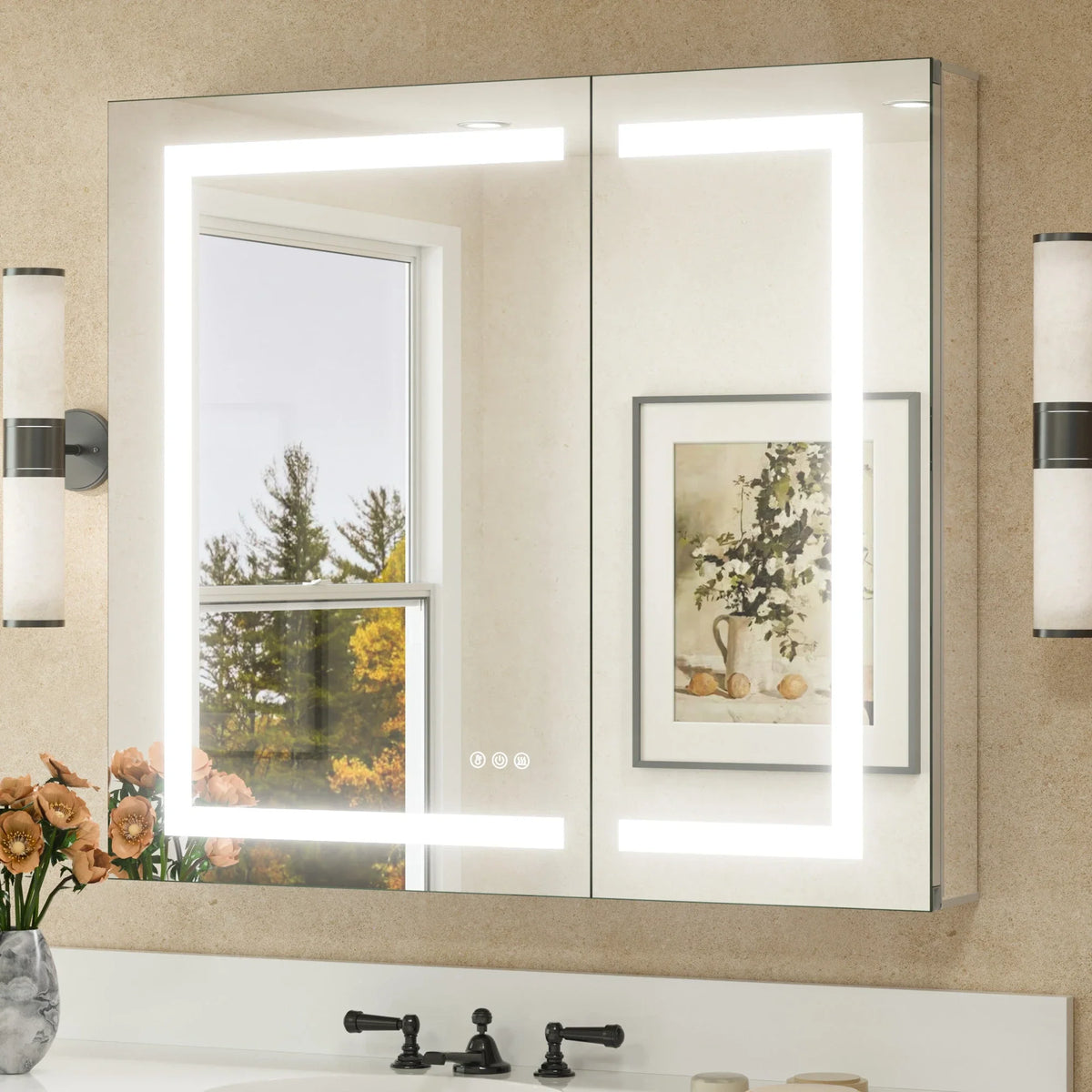 LED Medicine Cabinets: Front Lit vs. Side Lit vs. Interior Lit
