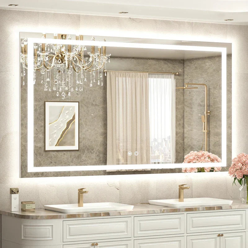 Bathroom mirror size guide for common vanity widths
