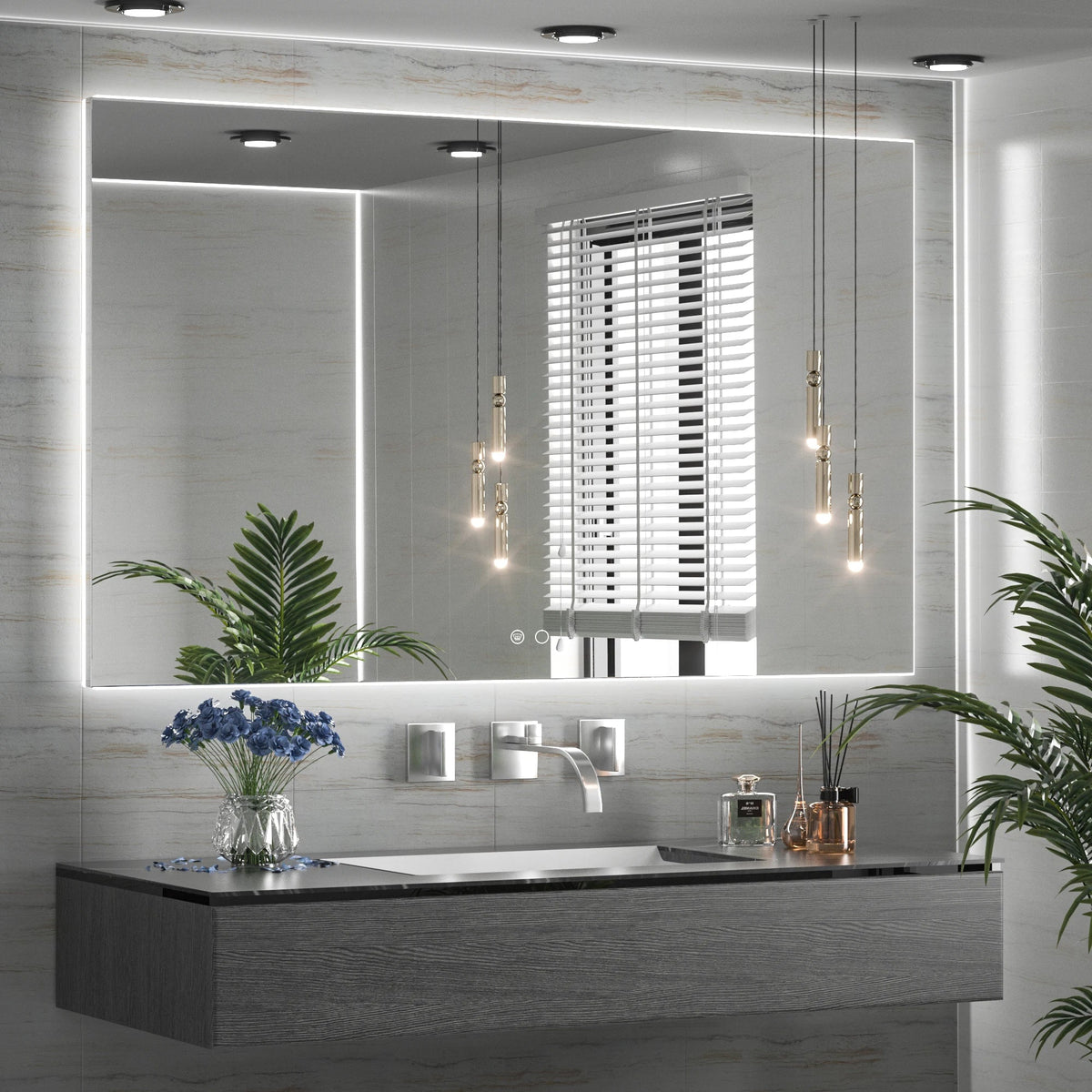Frontlit vs Backlit Bathroom Mirror: How to Choose the Perfect LED Bathroom Mirror for Your Home