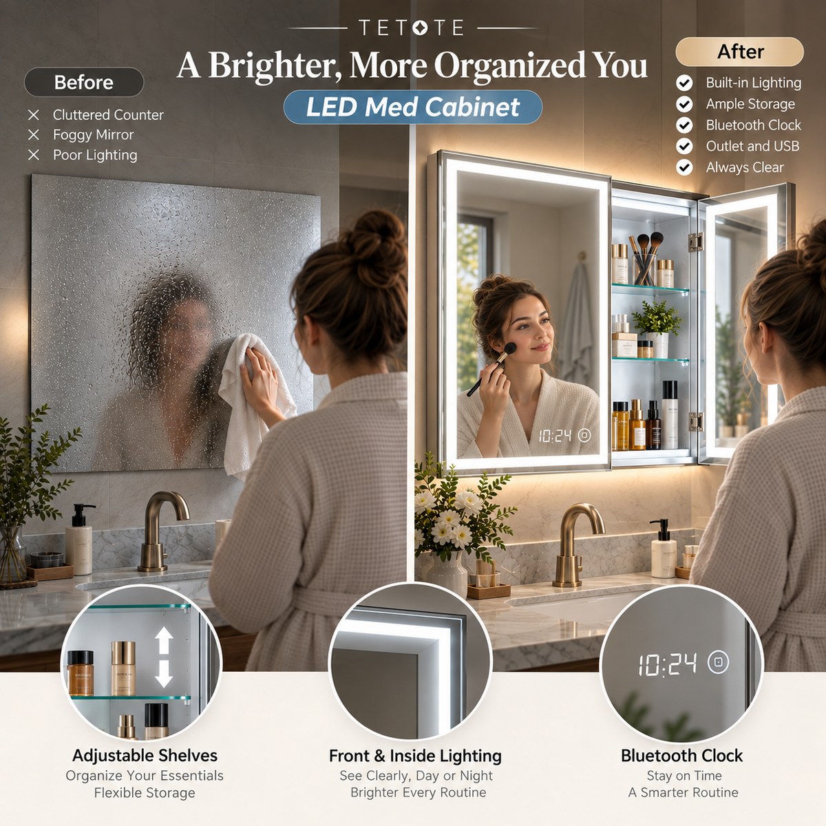 Best Dual-Lit Bathroom Mirrors to Buy This Black Friday