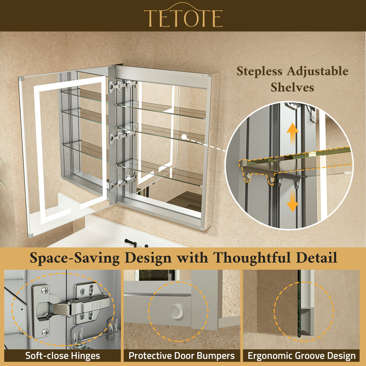 Top 10 Bathroom Upgrades with LED Medicine Cabinets