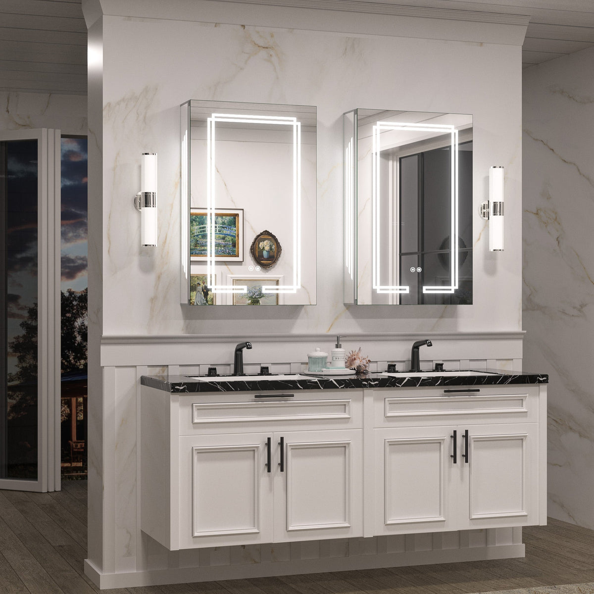 Multi-Functional LED Medicine Cabinets for Bathroom: Small Space, Big Impact