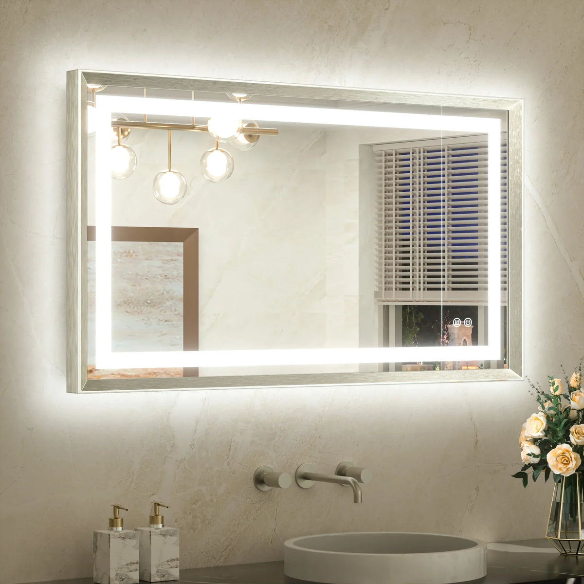 Bathroom Mirror 26"- 40" Medium