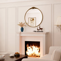 Vintage Round Decorative Mirror