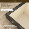 TETOTE Bathroom Mirror Modern Farmhouse Rectangle Framed Vanity Mirror for Over Sink, Entryway