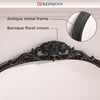 TETOTE Round Relief Decorative Mirror for Bathroom