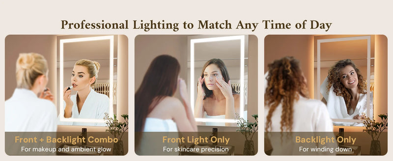 Stepless dimming and 3 color temperature control