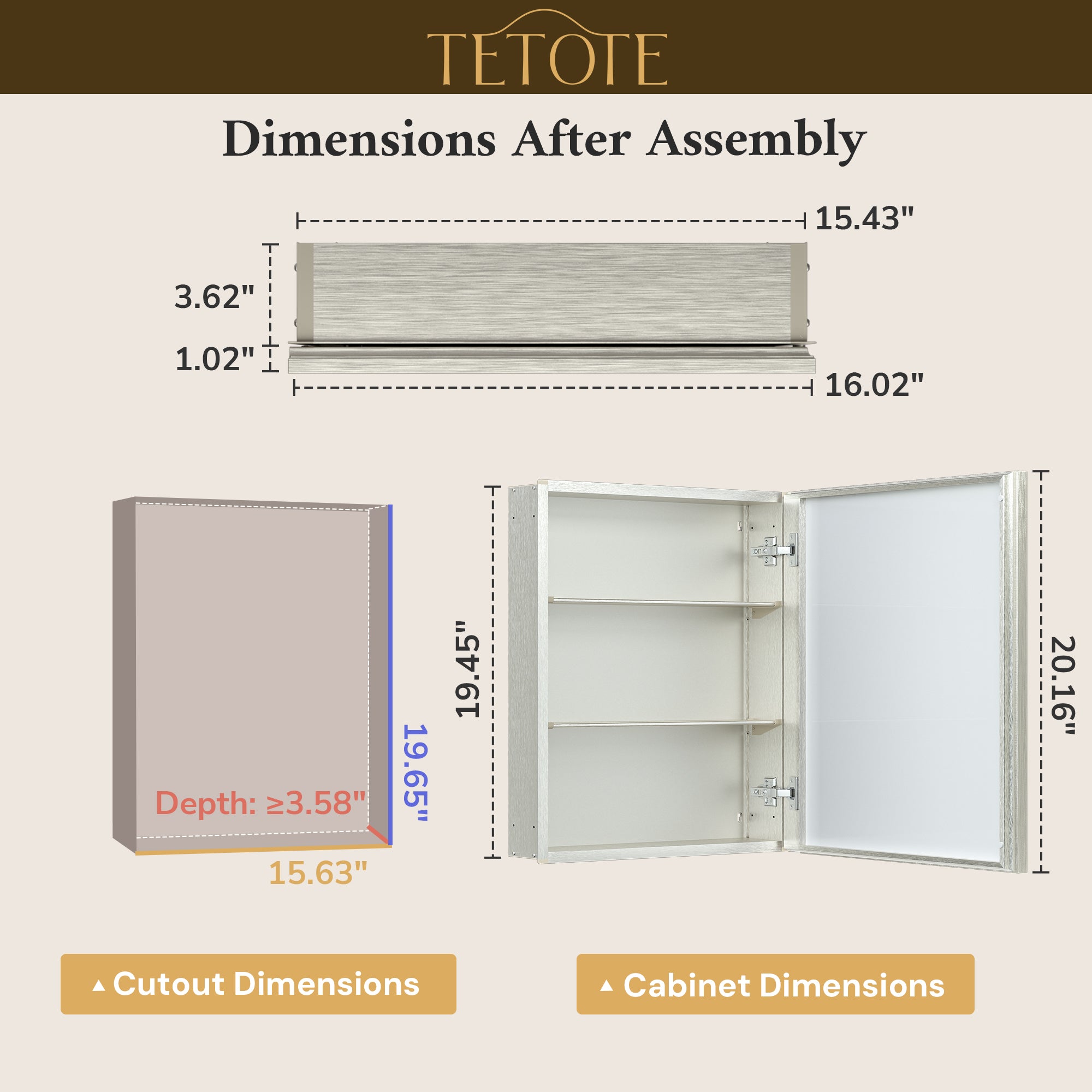 |20x16|Brushed Nickel
