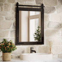 Farmhouse Barn Door Mirror