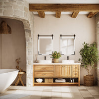 Farmhouse Barn Door Mirror