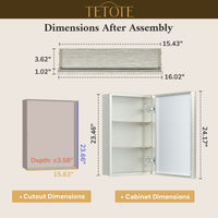 |24x16|Brushed Nickel
