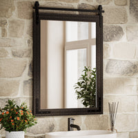 Farmhouse Barn Door Mirror