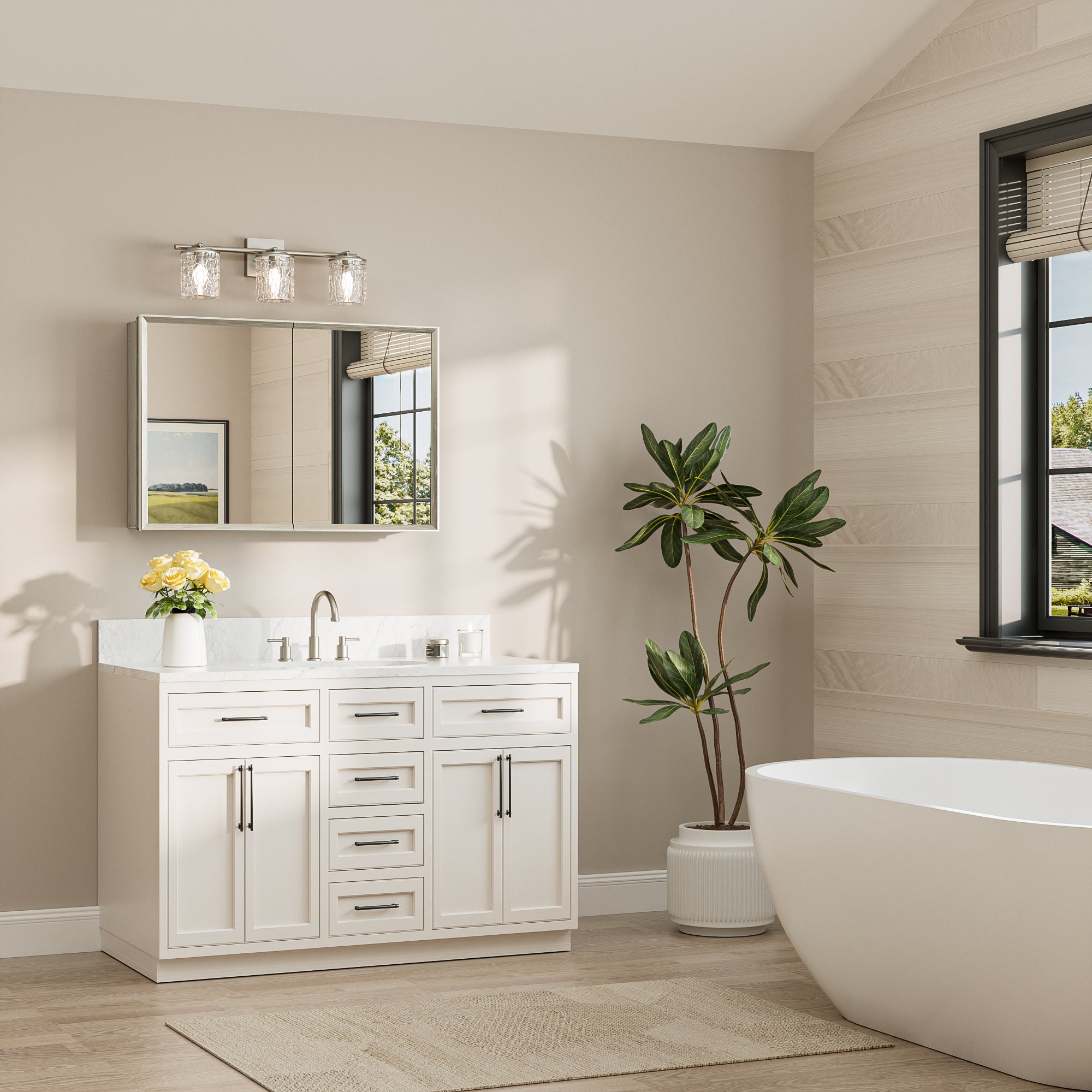 |24x36|Brushed Nickel