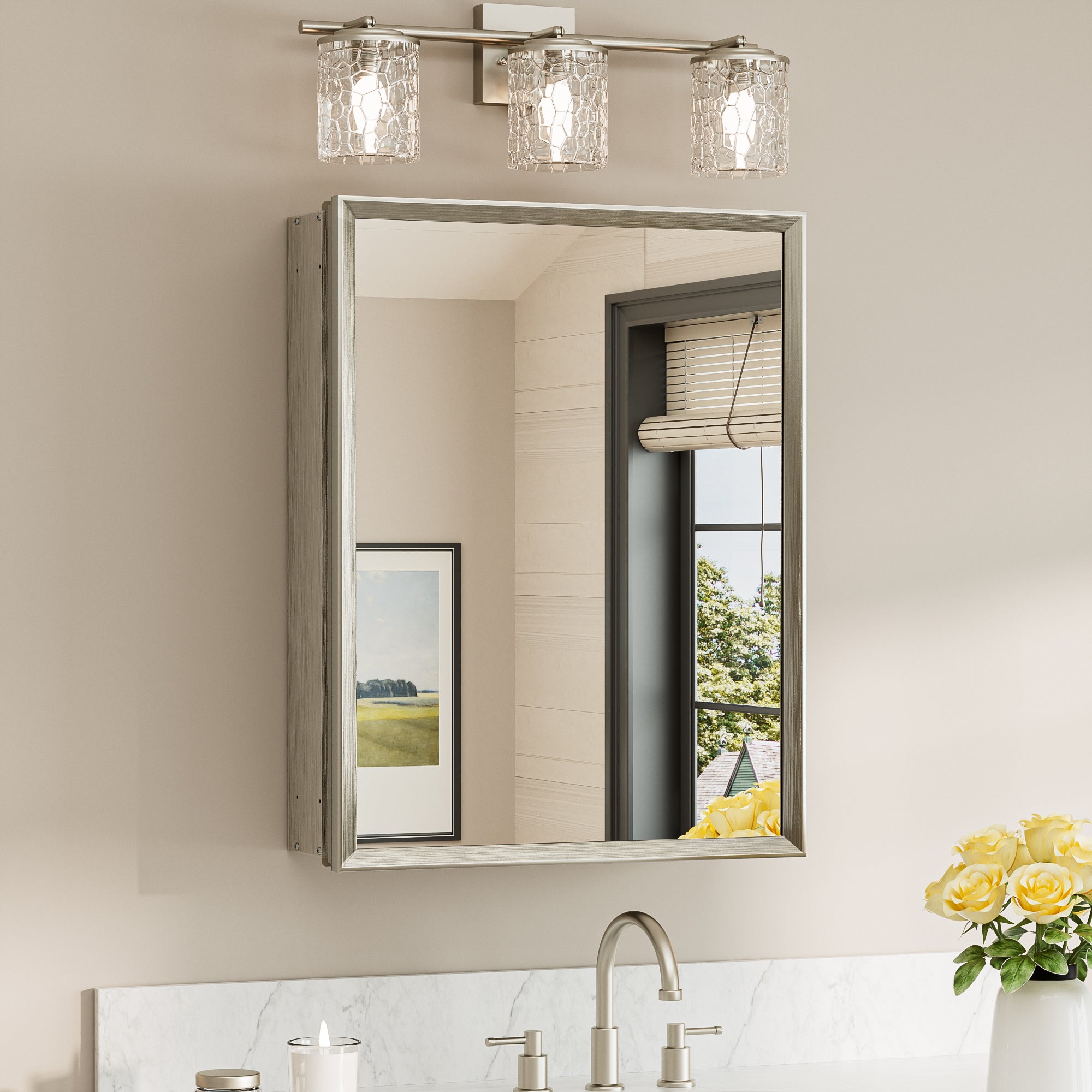 |26x20|Brushed Nickel