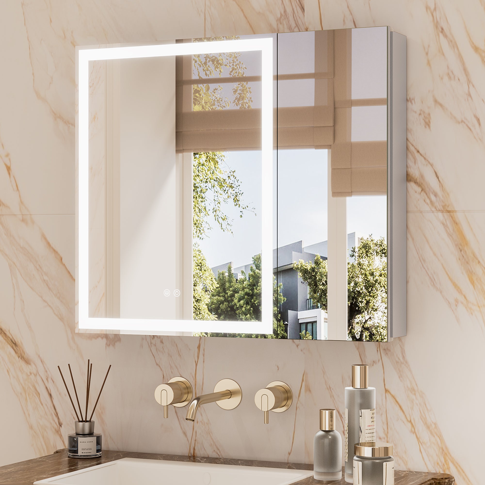 Medicine Cabinet Mirror with Lights