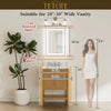 |28x20 inch LED bathroom mirror dimensions, a rectangular wall-mounted light perfect for standard single vanities.