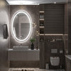 TETOTE Oval Frontlit LED Bathroom Mirror