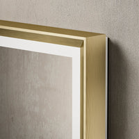 TETOTE Beveled Frame Frontlit & Backlit Mirror