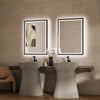 TETOTE Beveled Frame Frontlit & Backlit Mirror