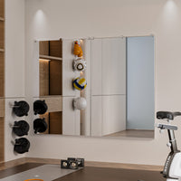 TETOTE Frameless Fitness Mirror Square Square Corner