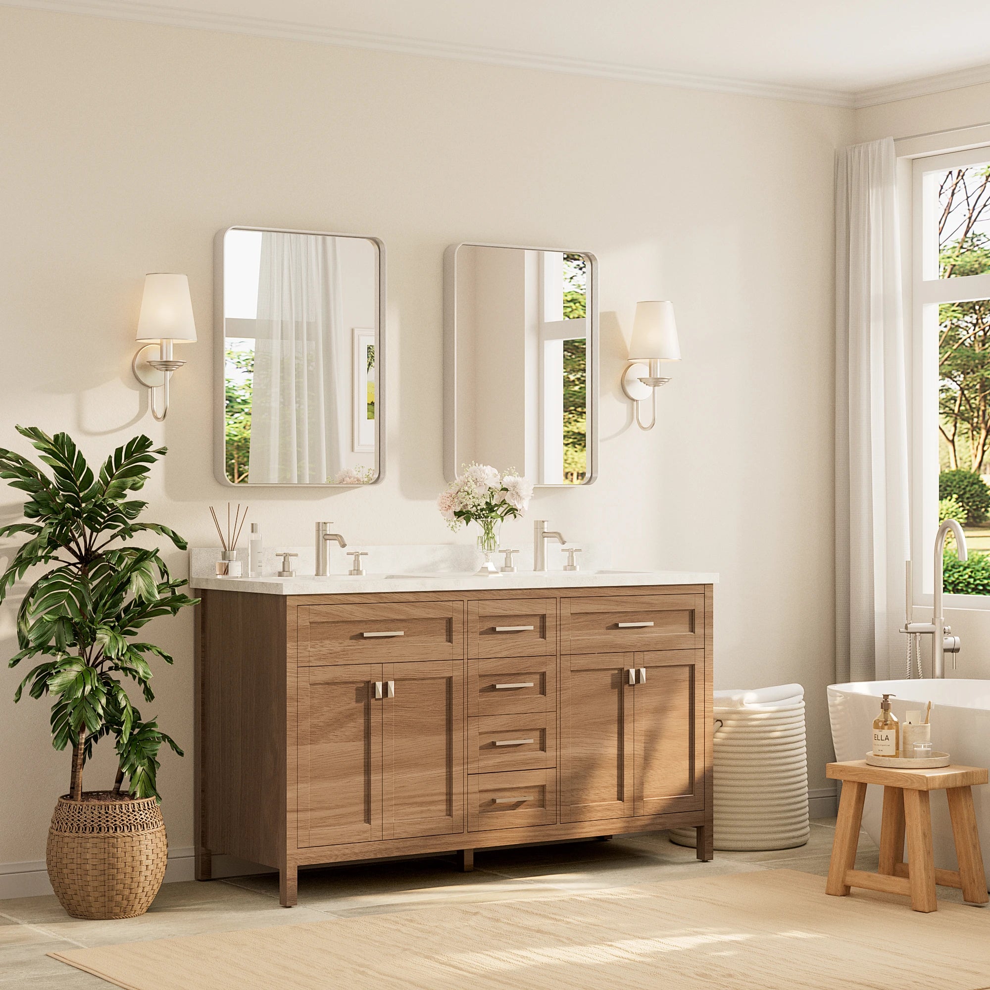 30x22|Brushed Nickel