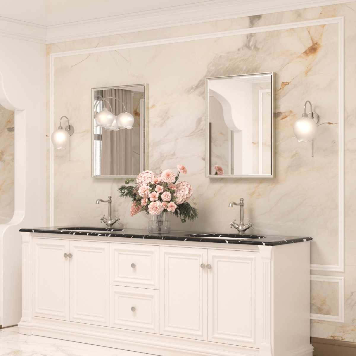 |30x22|Brushed Nickel