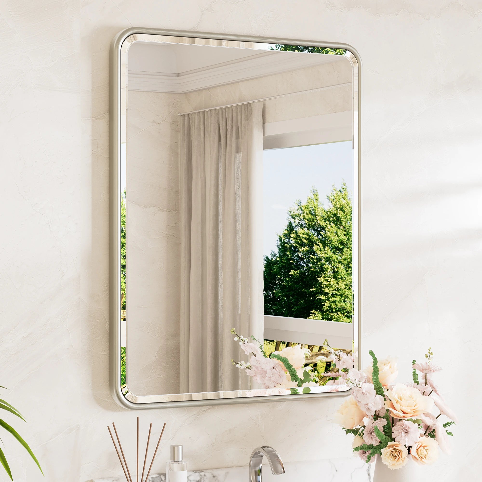 |30x22|Brushed Nickel