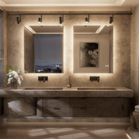 Backlit Bathroom Mirror
