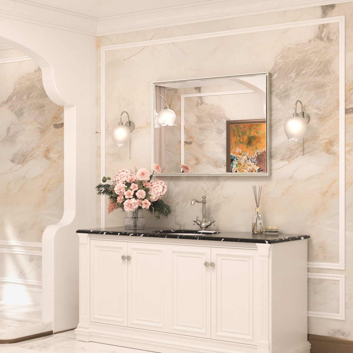 |30x40|Brushed Nickel