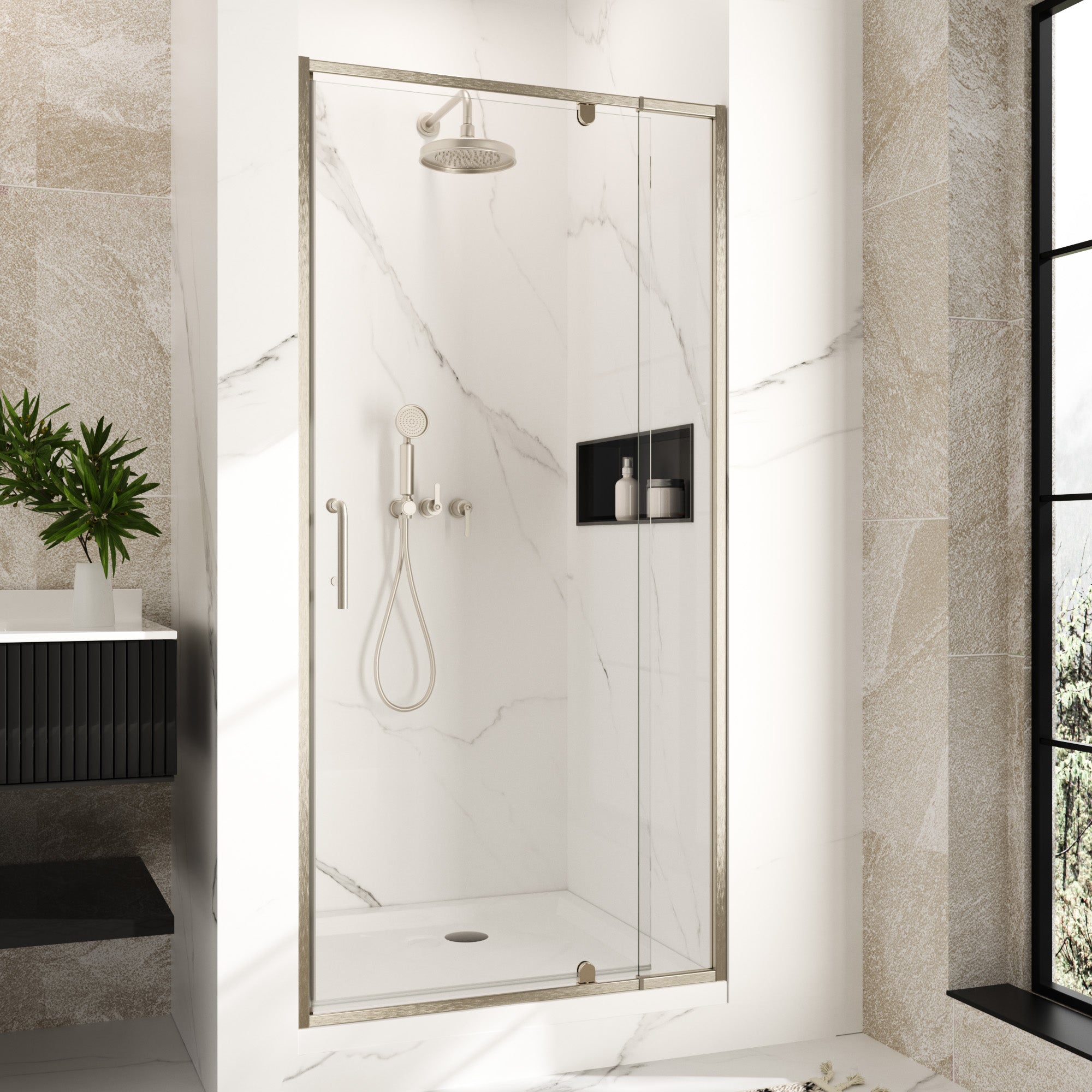 |32-36x72|Brushed Nickel