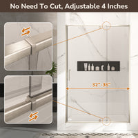|32-36x72|Brushed Nickel