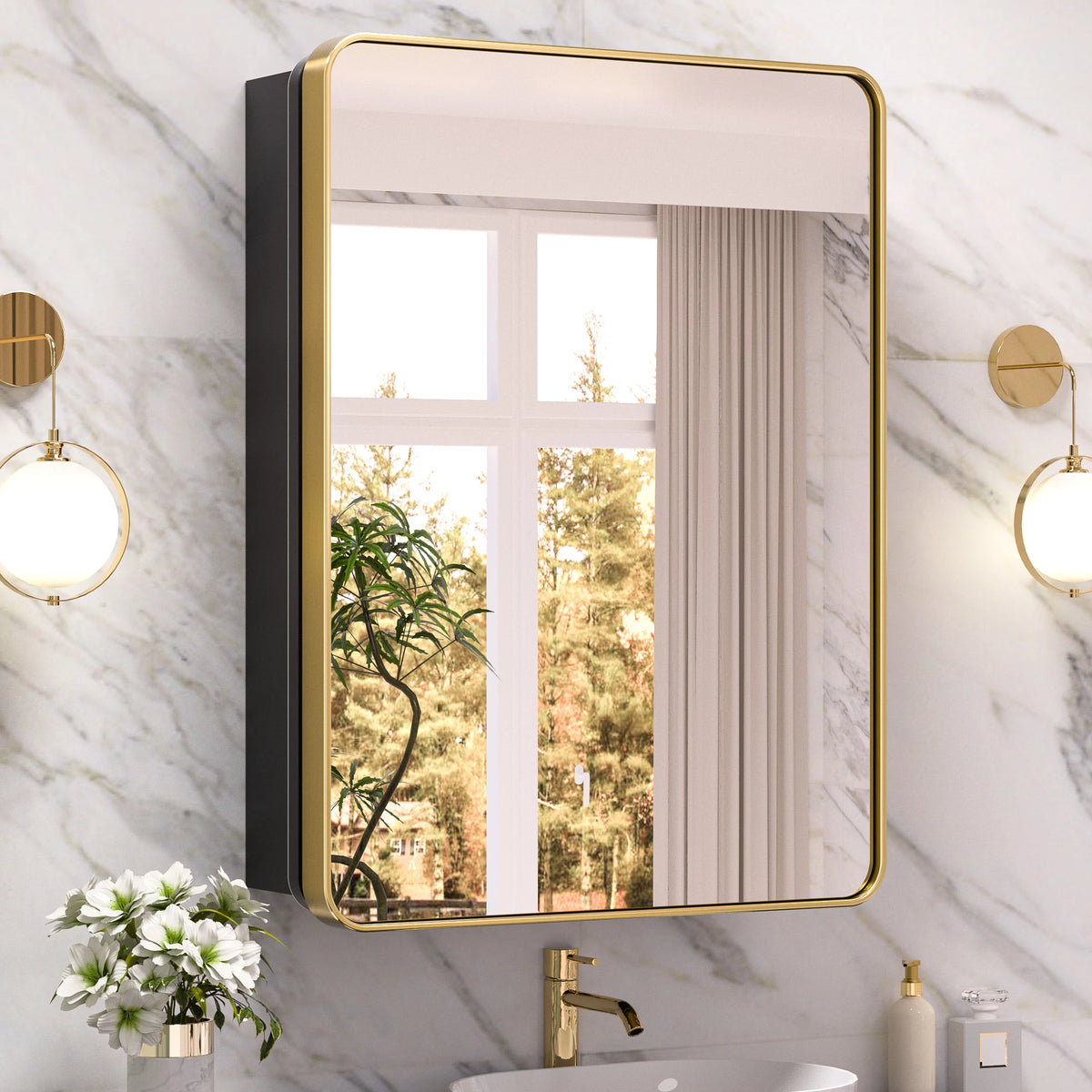 Stainless Steel Medicine Cabinet, 24x32 size