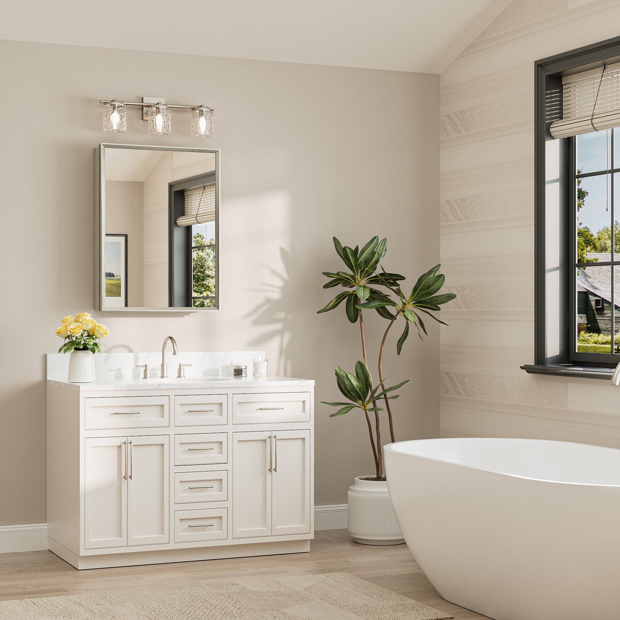|32x24|Brushed Nickel