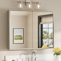 |32x40|Brushed Nickel