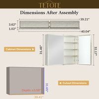 |32x40|Brushed Nickel