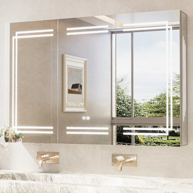Trio-Lit LED Medicine Cabinet