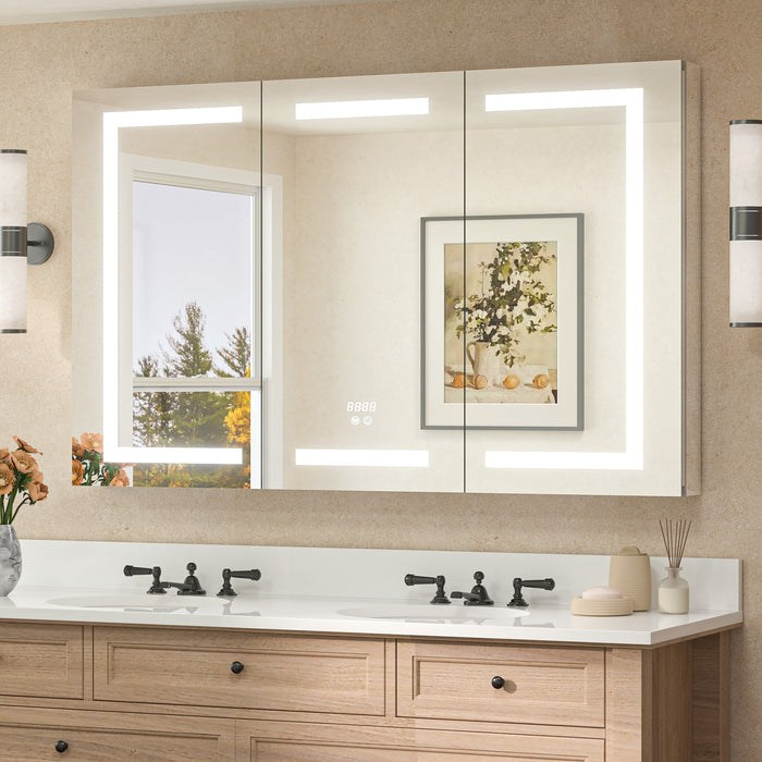 TETOTE Dual-Lit LED Medicine Cabinet