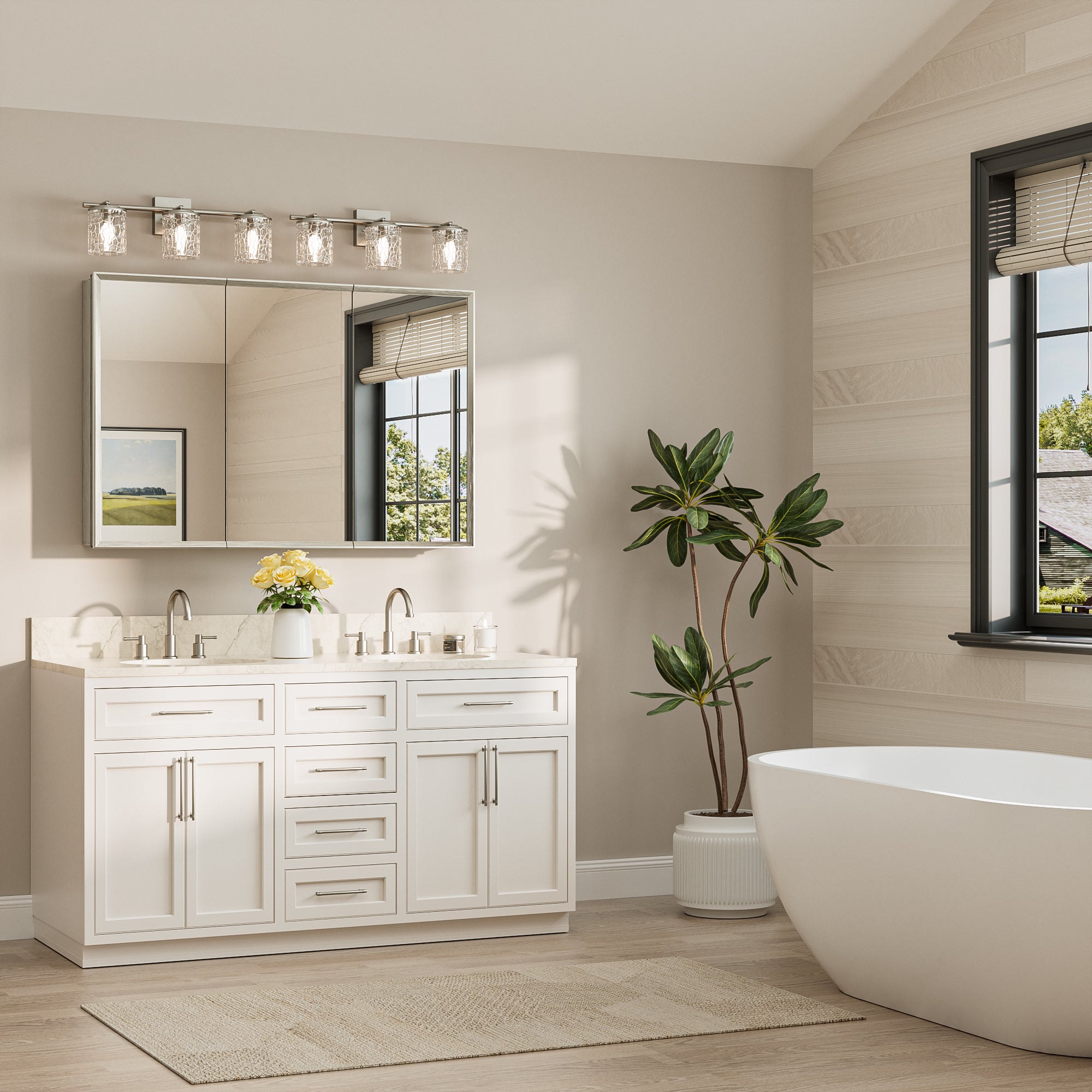 |32x48|Brushed Nickel