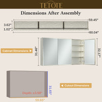 |32x60|Brushed Nickel