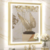 TETOTE Beveled Frame Frontlit & Backlit Mirror