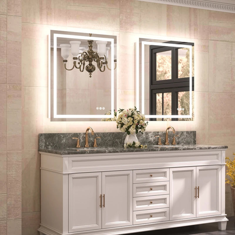 Bathroom Mirror Without Lights