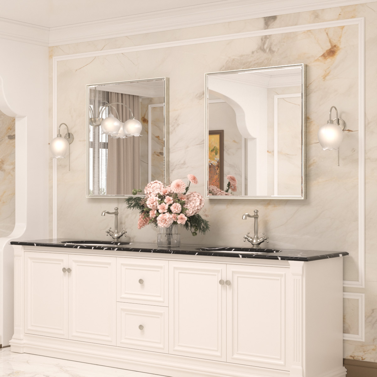 |36x30|Brushed Nickel