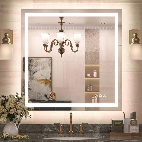 BM033 Dual LED Vanity Mirror