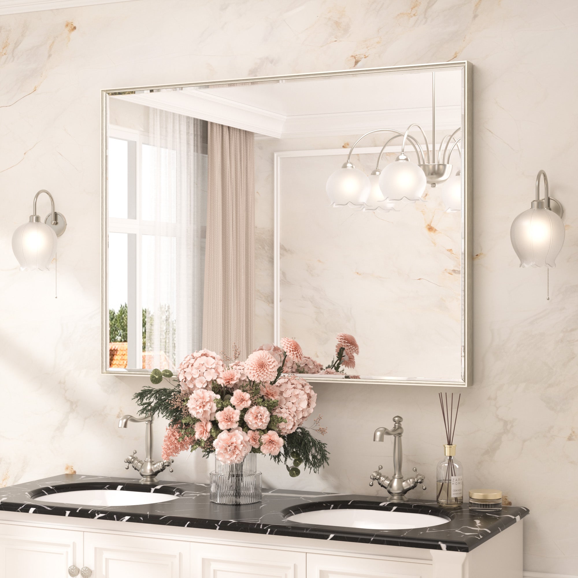 |36x48|Brushed Nickel