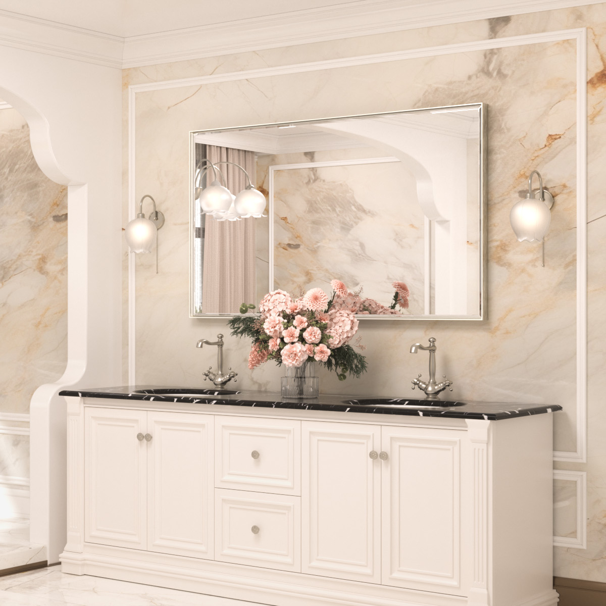 |36x60|Brushed Nickel