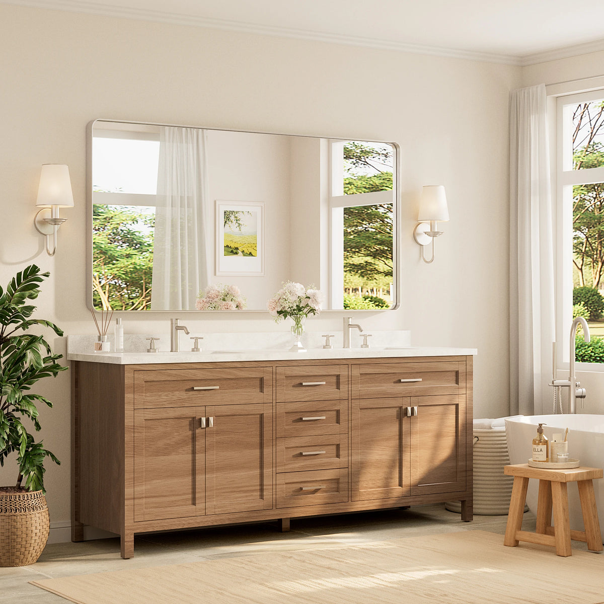 36x72|Brushed Nickel