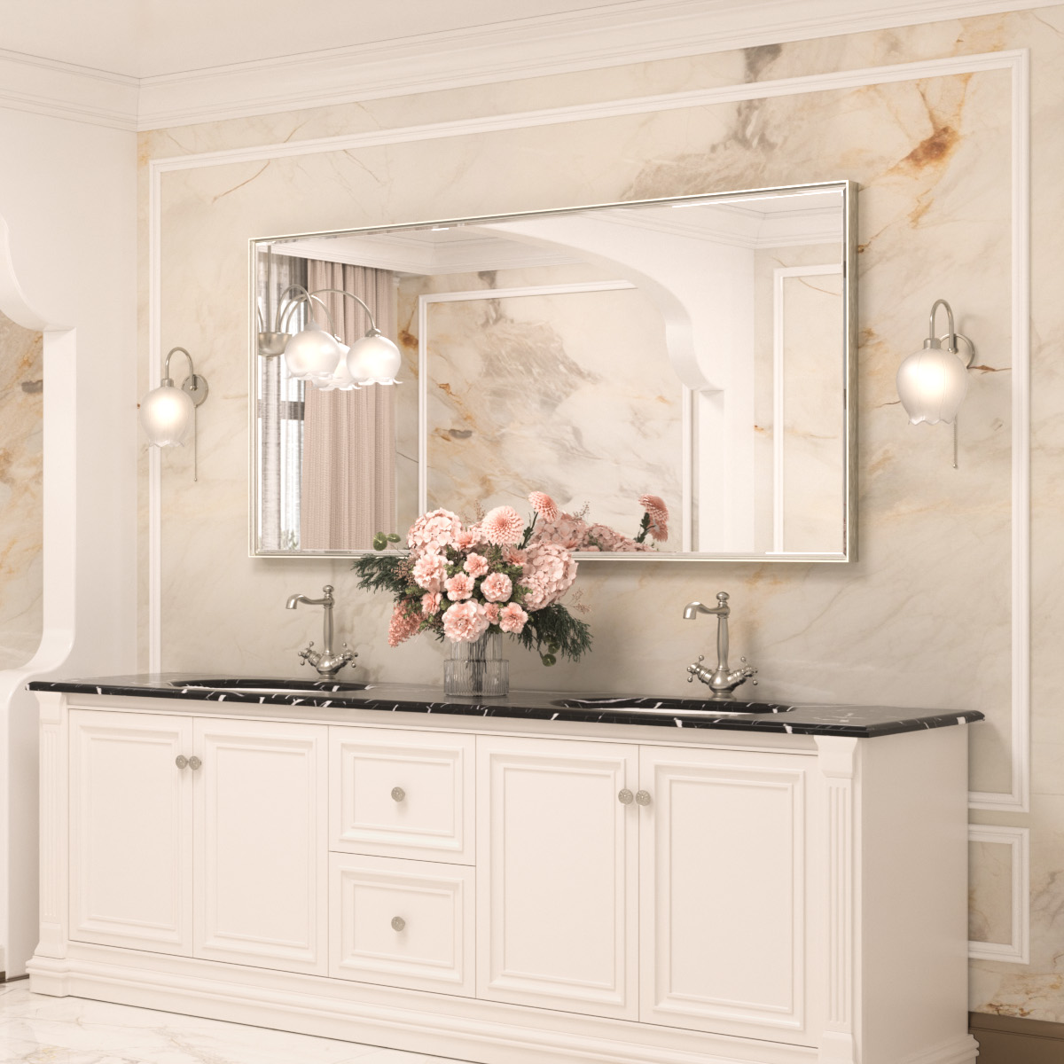 |36x72|Brushed Nickel